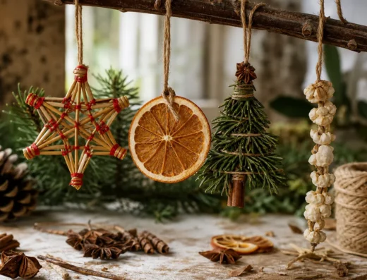 Fabriquer ses décorations de Noël au naturel